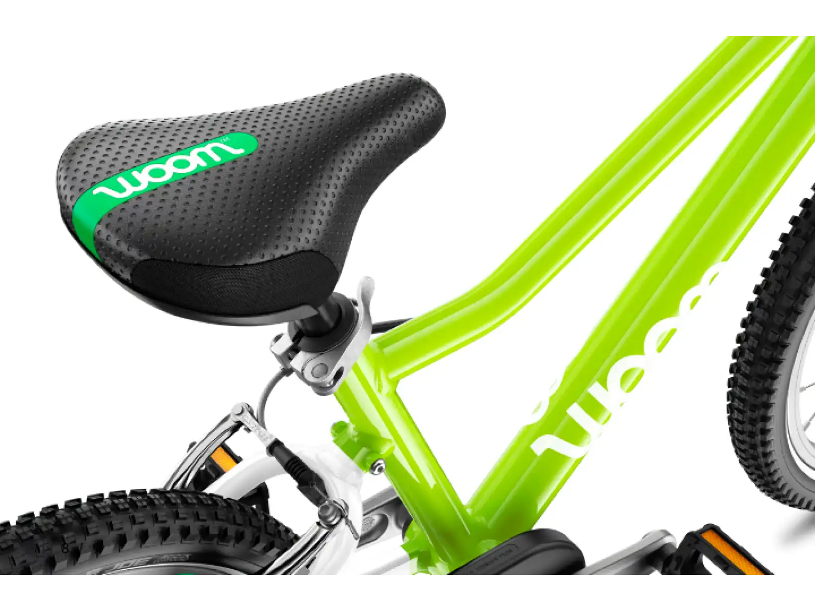 Woom 3 Lizard Lime 16 children's bike