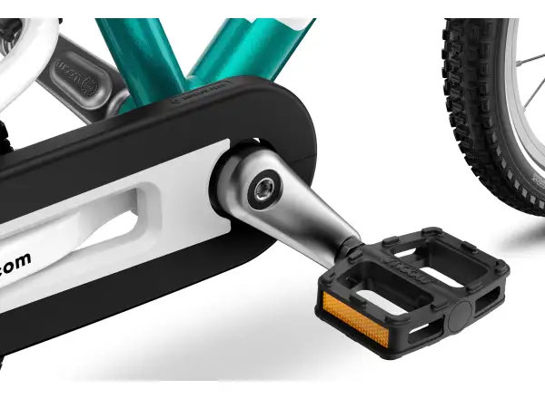Woom GO 2 children's bike 14" Metallic Turquoise