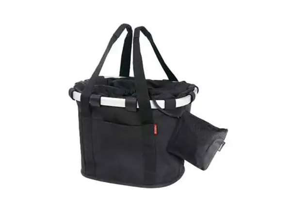 Asista KlickFix handlebar basket black