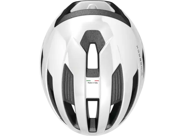 Abus WingBack road helmet Shiny White