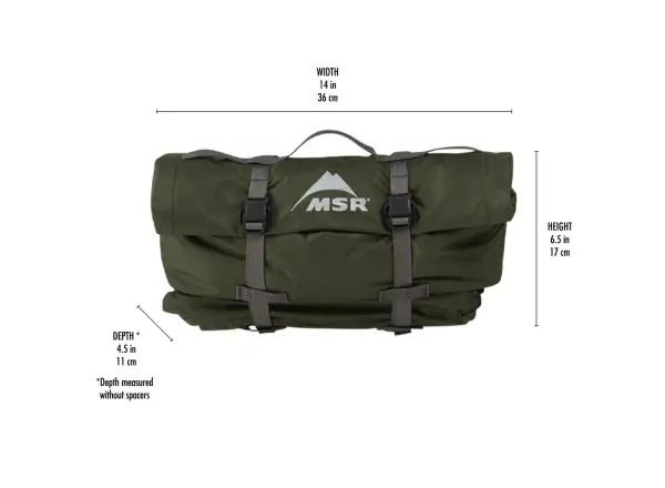 MSR Hubba Hubba Bikepack 2 tent 2 people