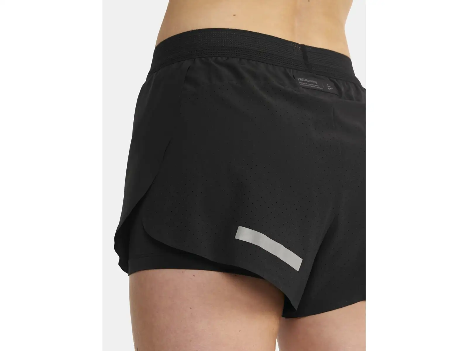 Craft Pro Hypervent Split 2 women's running shorts Black