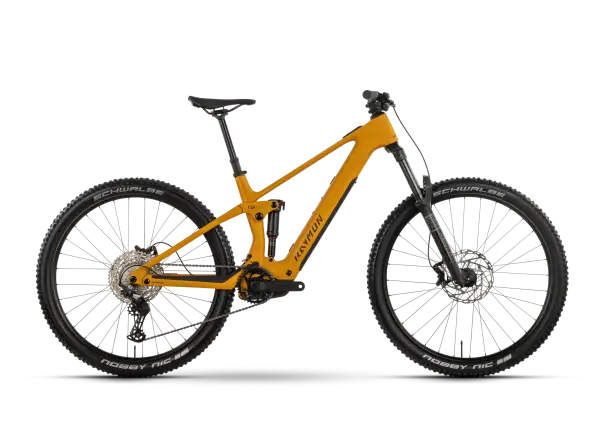 Raymon Airok Comp full-suspension e-bike Kurkuma/Brown