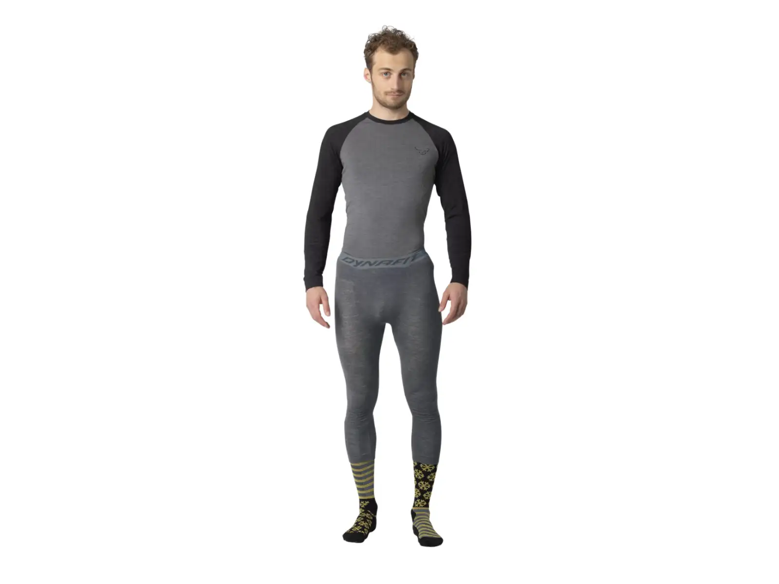 Dynafit Tour Merino men's 3/4 base layer pants Cinder