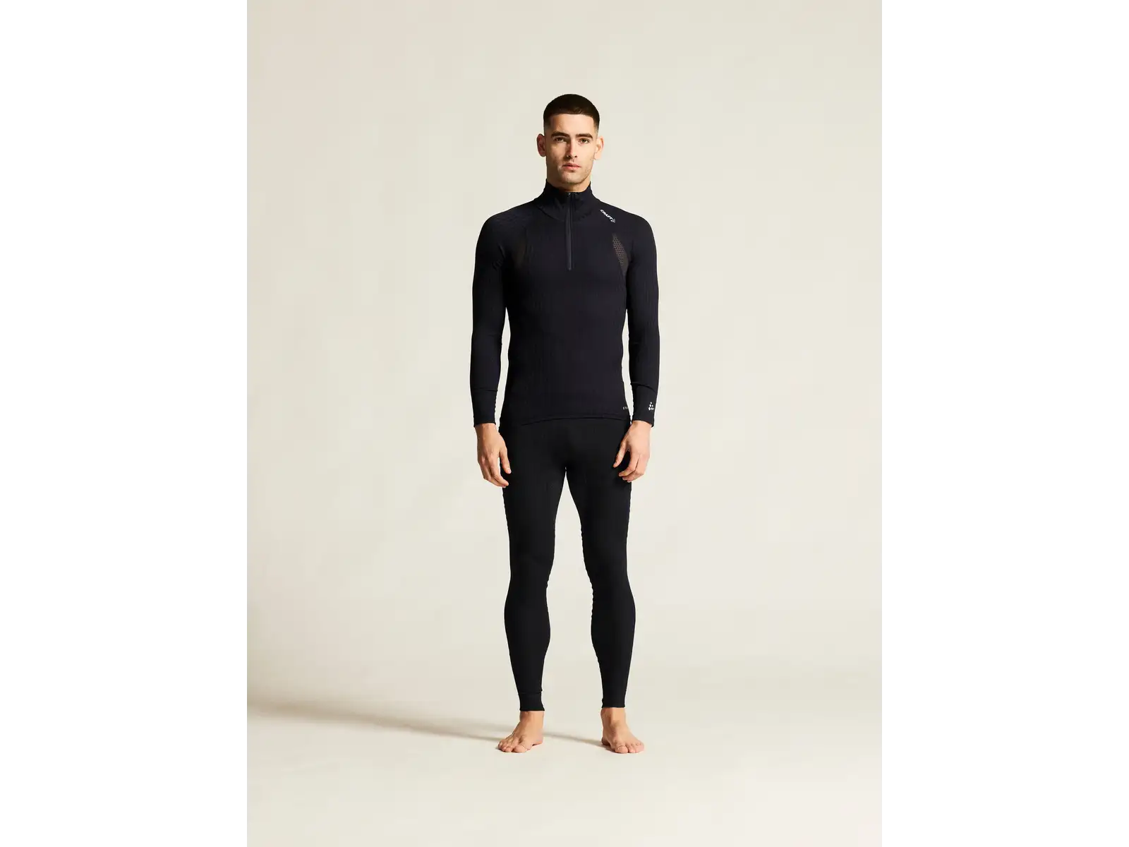 CRAFT Active Extreme X Zip men's shirt black