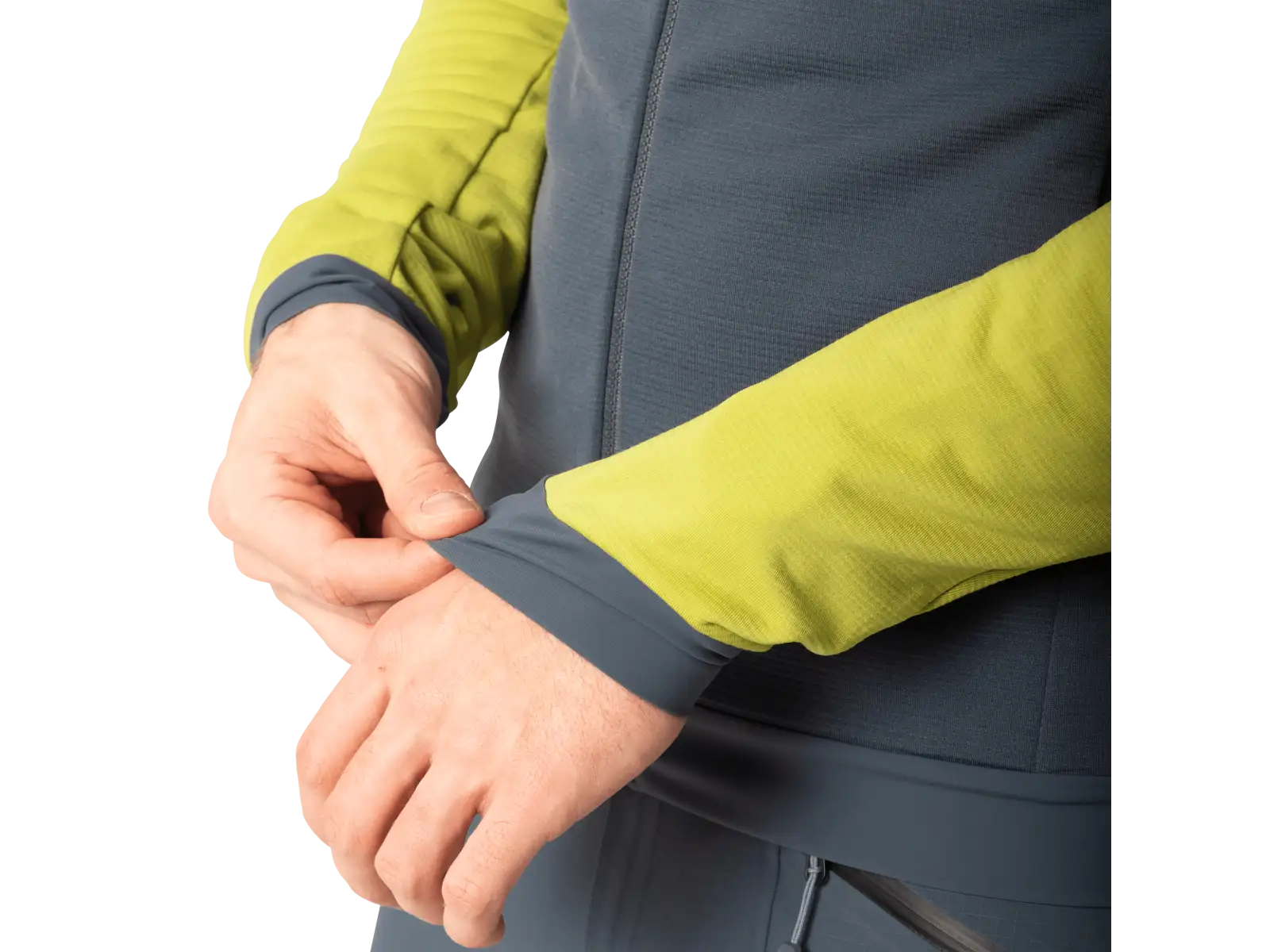 Dynafit Radical Polartec Hooded men's jacket Golden Lime/0720