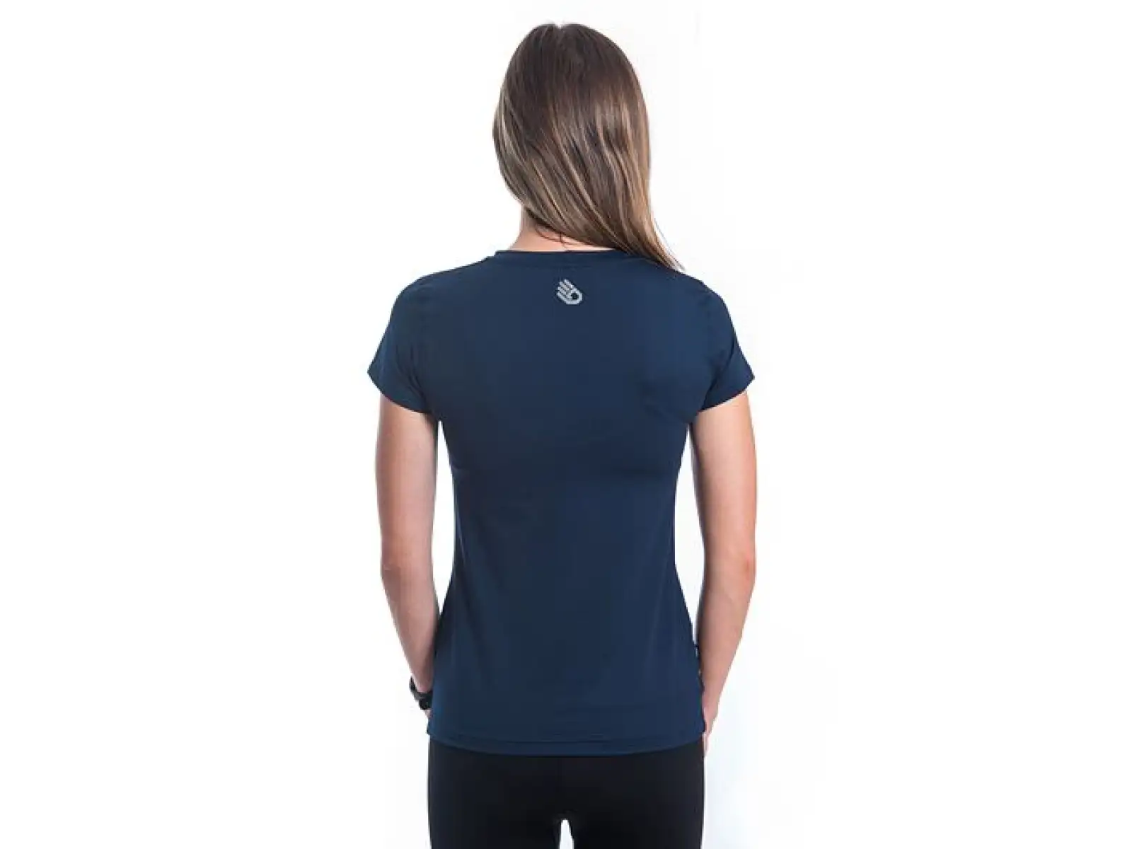Sensor Coolmax Tech Fox women's shirt short sleeve Deep Blue