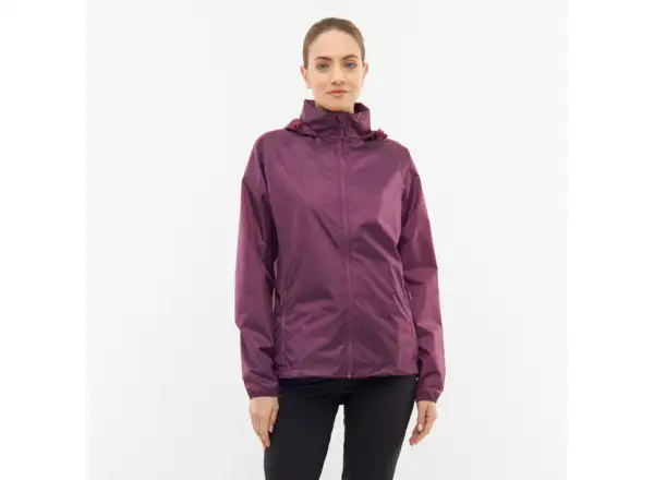 Viking Rainier women's waterproof jacket purple
