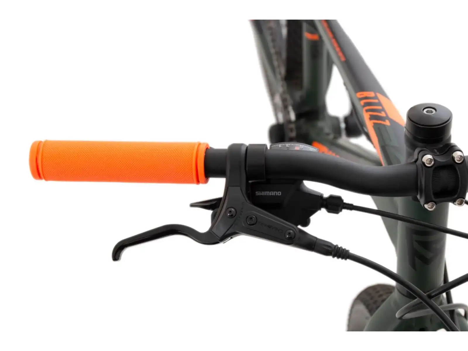 Rock Machine Blizz 24" HD children's mountain bike khaki/orange