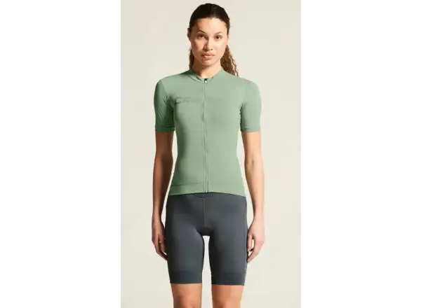 CRAFT Endur Logo women's cycling jersey green L