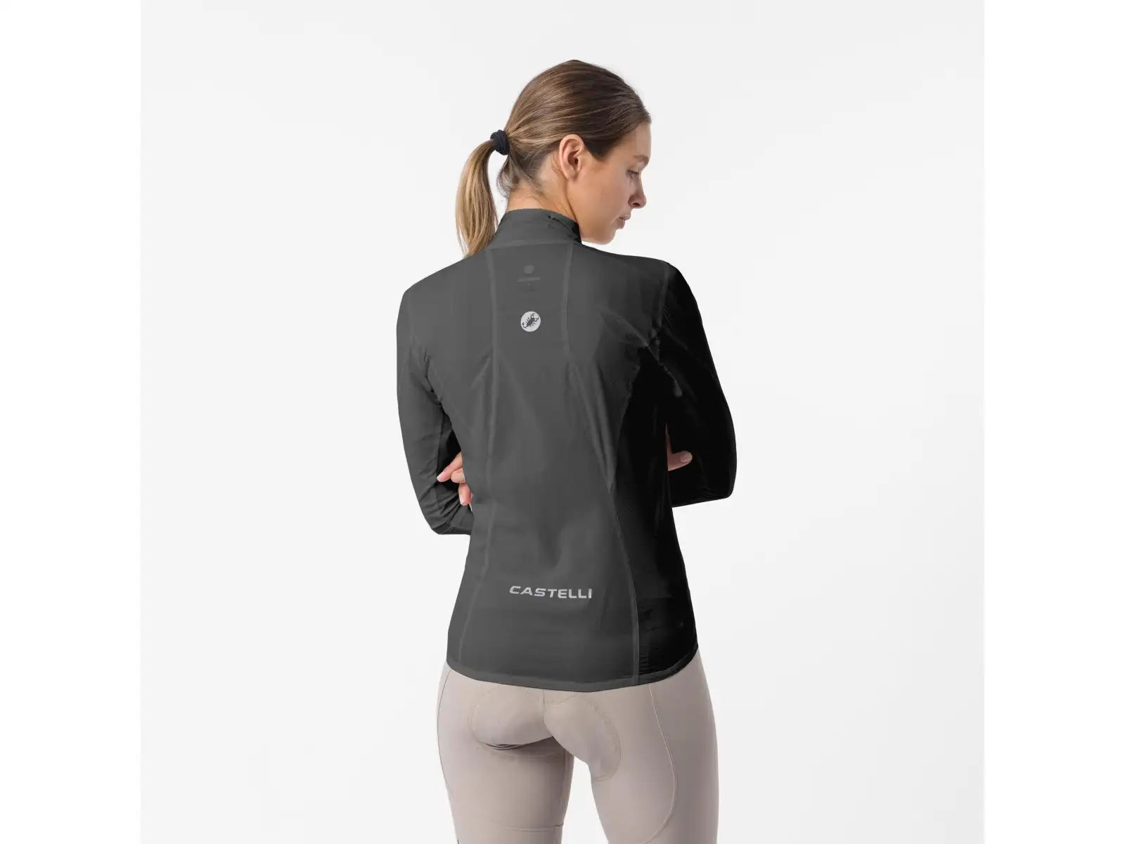 Castelli Transition Air women's jacket Smoky Gray