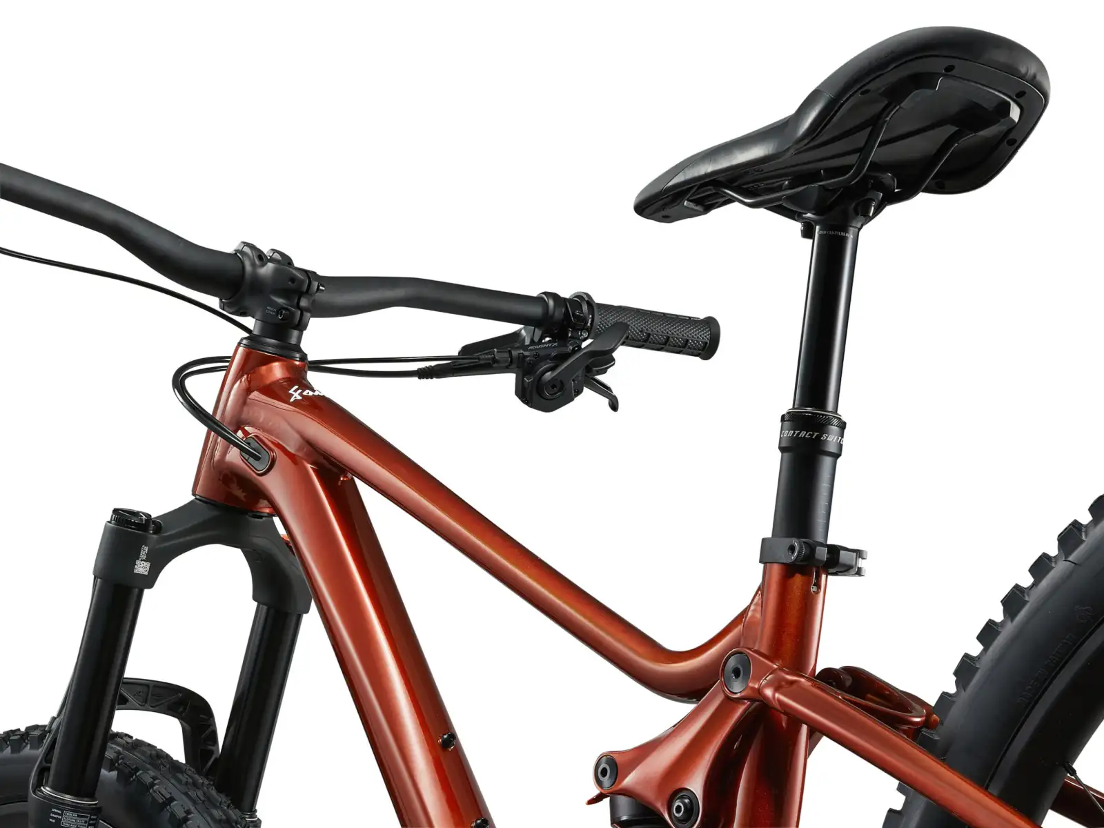 Giant Faith 27.5"/26" children's full suspension bike Copper
