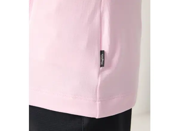 Haglöfs Korp Mid Hood women's sweatshirt Fresh Pink