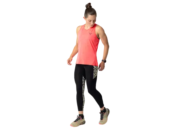 Dynafit Trail women's running sleeveless shirt Ultra Coral