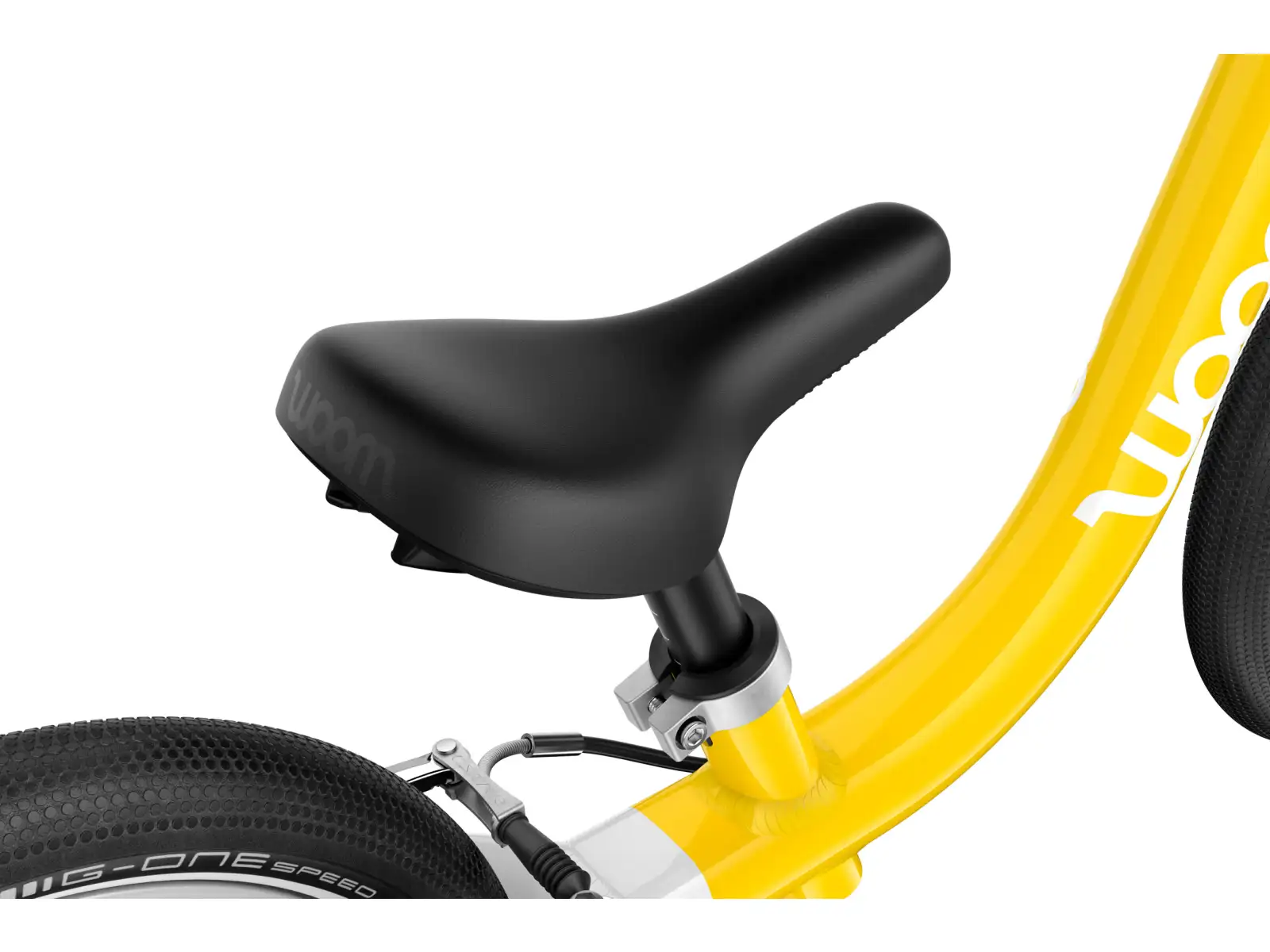Woom GO 1 Vibrant Yellow 12 children's balance bike