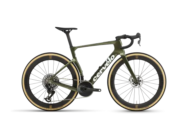 Cervélo Aspero-5 SRAM Red AXS 1 Digital Moss bike
