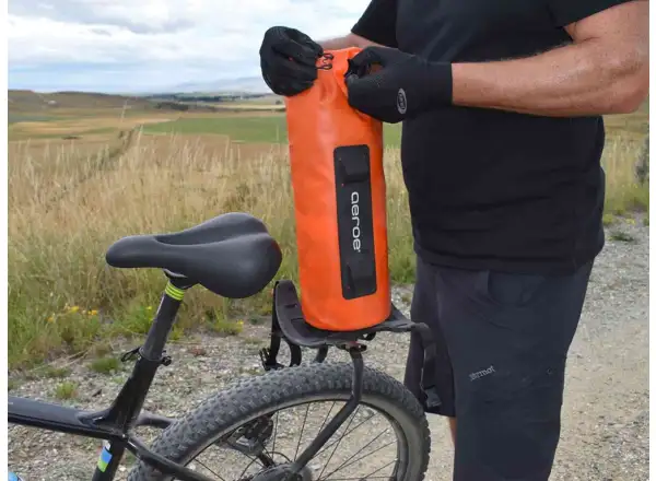Aeroe Heavy Duty handlebar bag 8 l orange