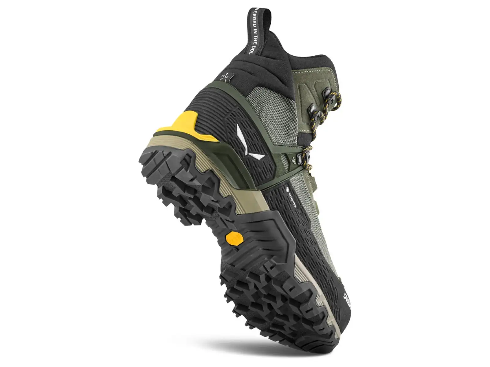 Salewa Mountain Trainer 3 Tech Mid GTX men's hiking boots Faded Green/Forest Night