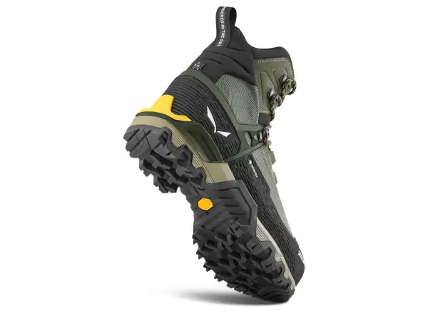 Salewa Mountain Trainer 3 Tech Mid GTX men's hiking boots Faded Green/Forest Night