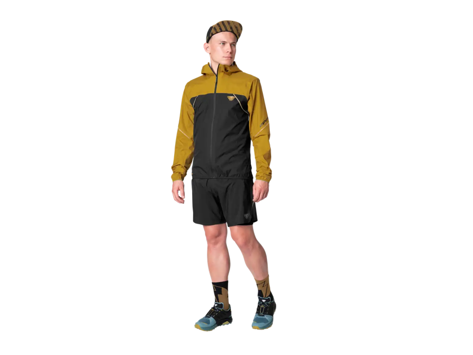 Dynafit Alpine 3 L men's running jacket Tobacco