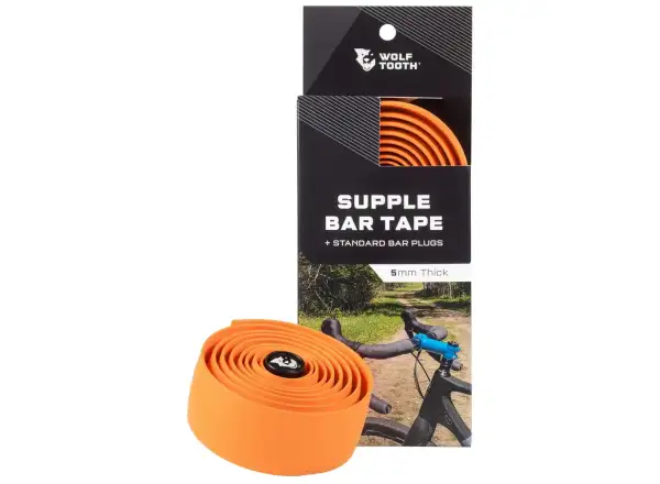 Wolf Tooth Supple Bar Tape Orange