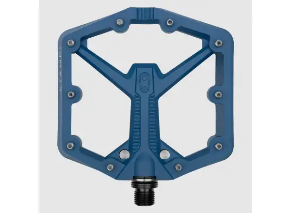 Crankbrothers Stamp 1 Large Gen 2 platform pedals navy blue
