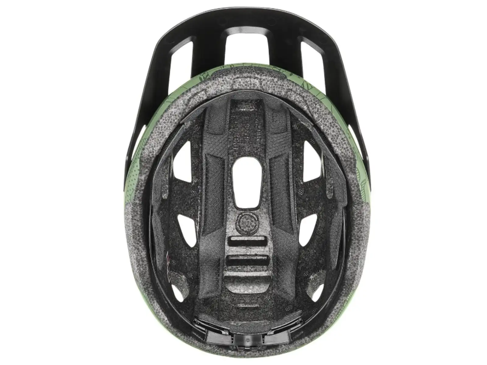 Uvex React Jr. children's helmet Moss Green/Altim Matt