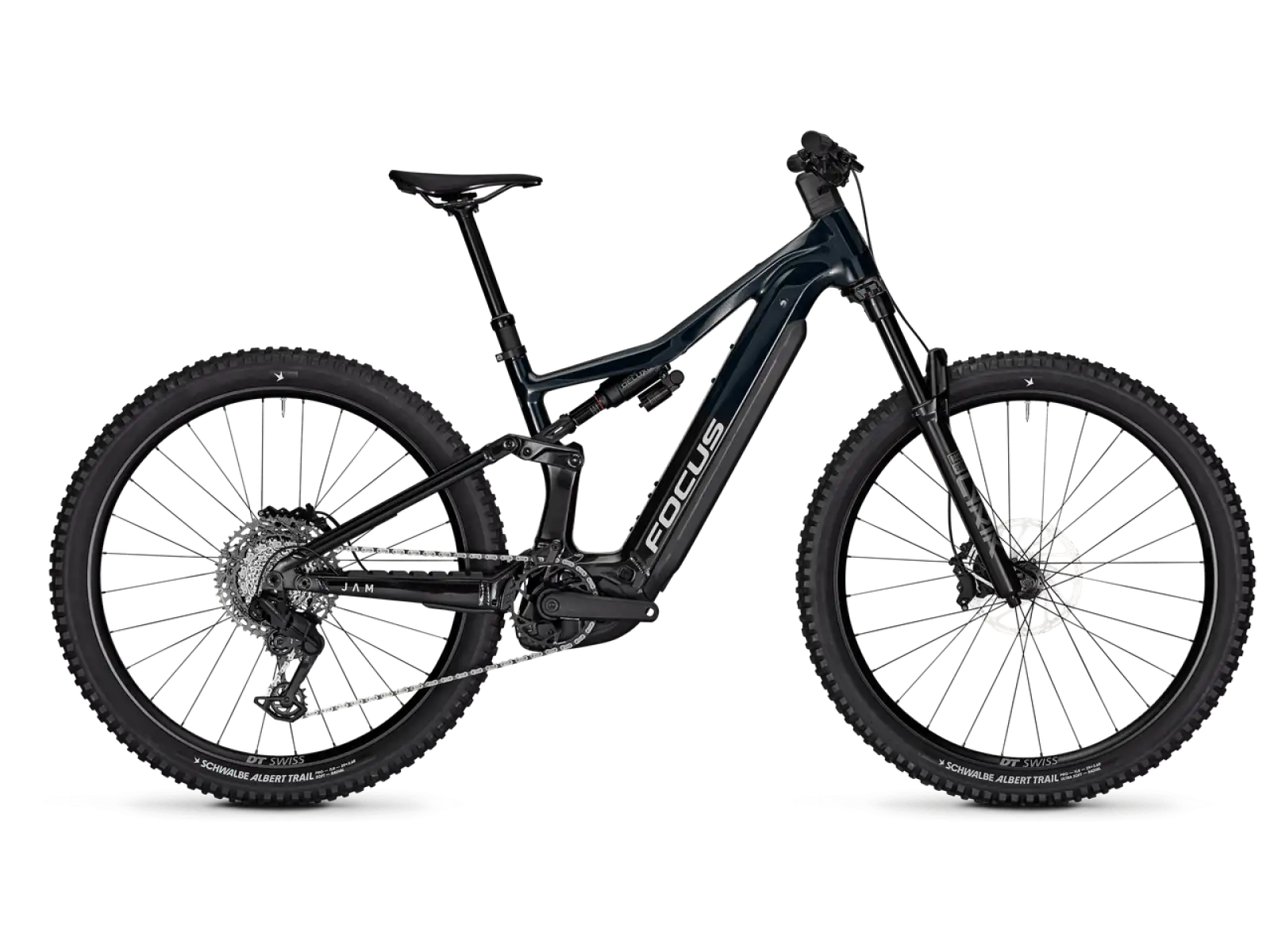 Focus JAM 8 600Wh full-suspension e-bike Classicgreen / Obsidianblack