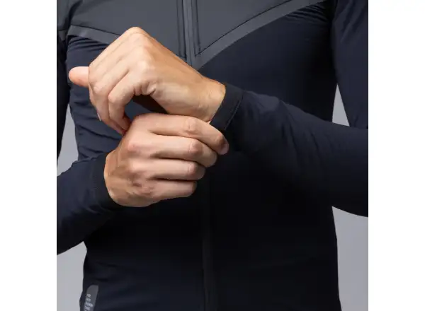 Alé R-EV1 Wool Speed men's winter cycling jacket Black