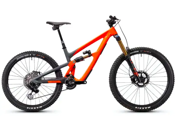 Ibis HD6 XTR Di2 full-suspension mountain bike Orange