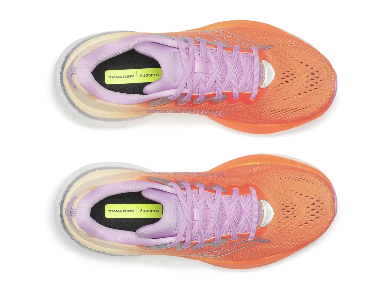Saucony Ride 19 women's running shoes Fire/Orchid