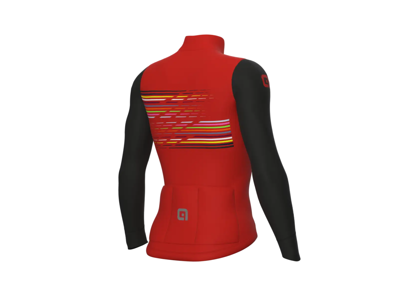 Alé Logo PR-S men's insulated cycling jersey Carmine