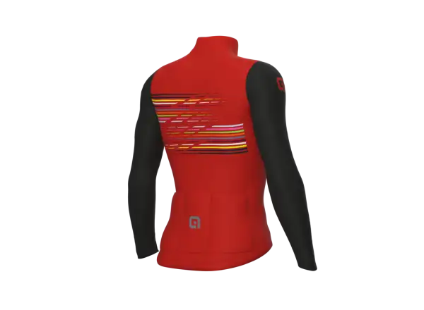 Alé Logo PR-S men's insulated cycling jersey Carmine
