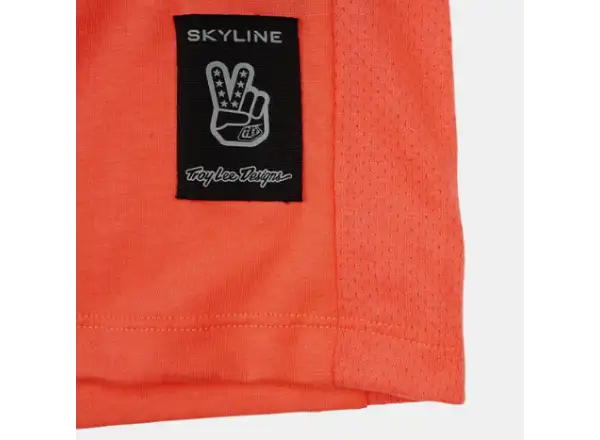 Troy Lee Designs Skyline Ride Tee youth jersey long sleeve P&W Melon