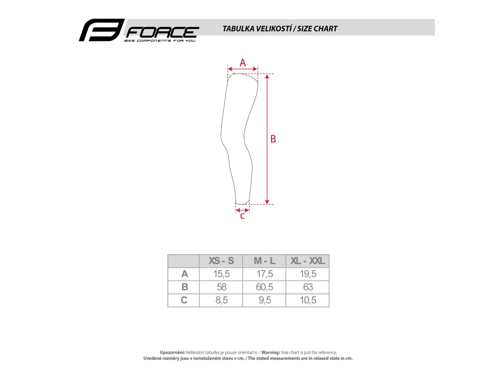 Force Rush leg warmers glued black