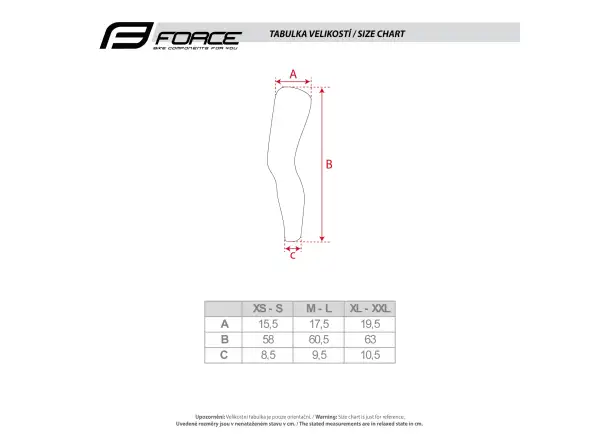 Force Rush leg warmers glued black