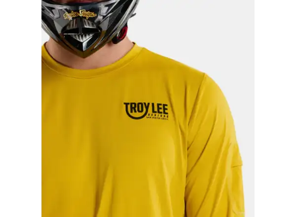 Troy Lee Designs Ruckus Ride Tee men's jersey long sleeve Eyez Safron