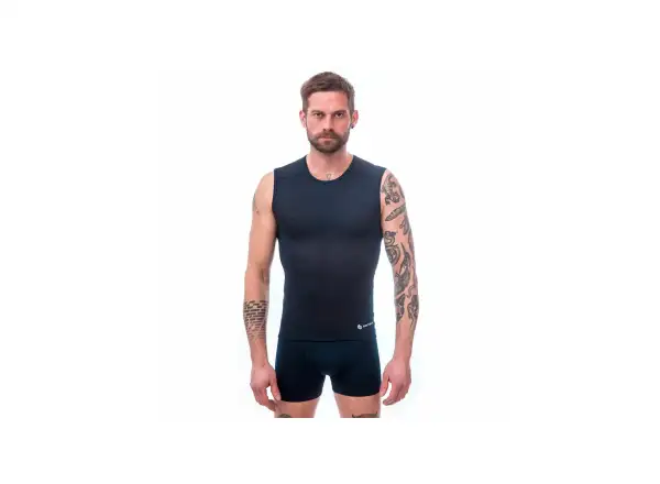 Sensor Coolmax Air men's sleeveless shirt Deep Blue