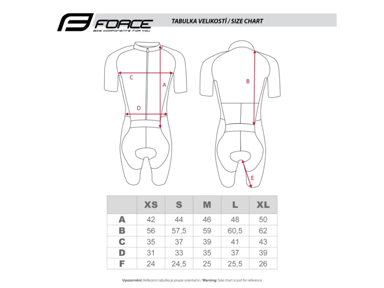 Force Points Lady women's cycling suit black/white