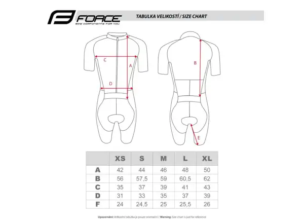 Force Points Lady women's cycling suit black/white