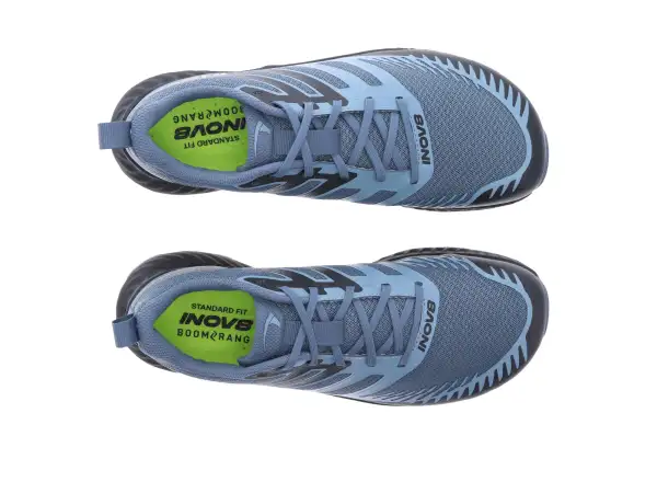 Inov-8 Trailfly wide men's running shoes Blue Grey/Black/Slate