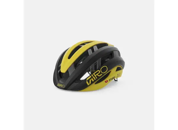 GIRO Aries Spherical helmet Mat Black/Yellow Visma