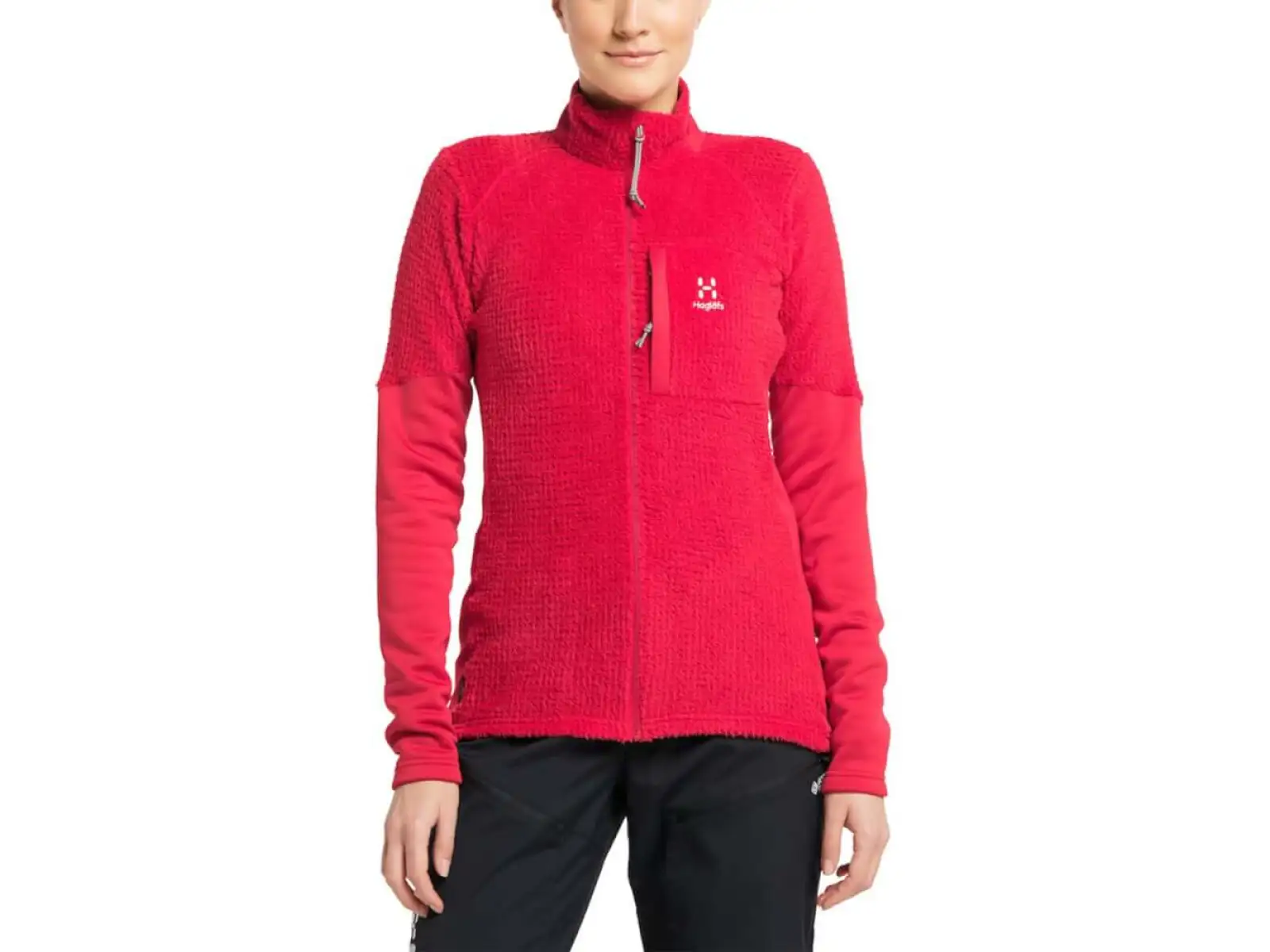 Haglöfs Touring Mid W women's sweatshirt red