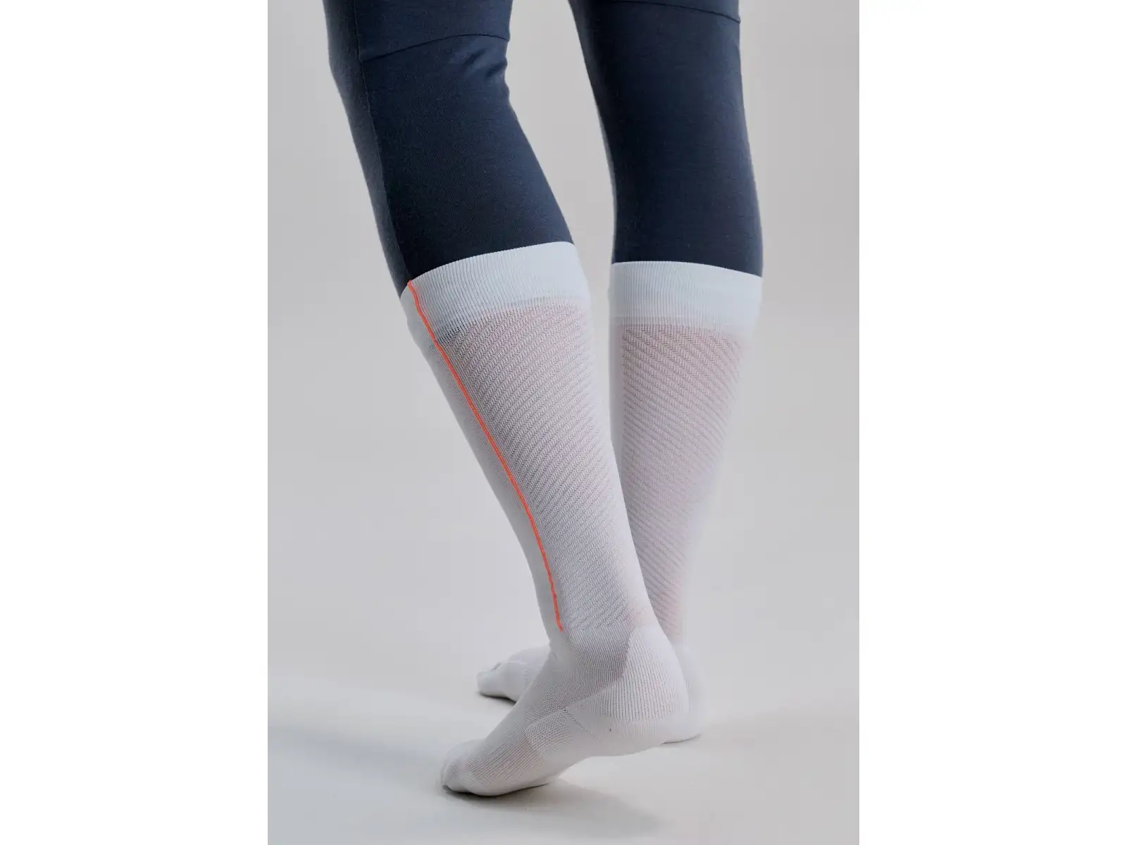 POC Race Sock Lite ski socks Hydrogen White