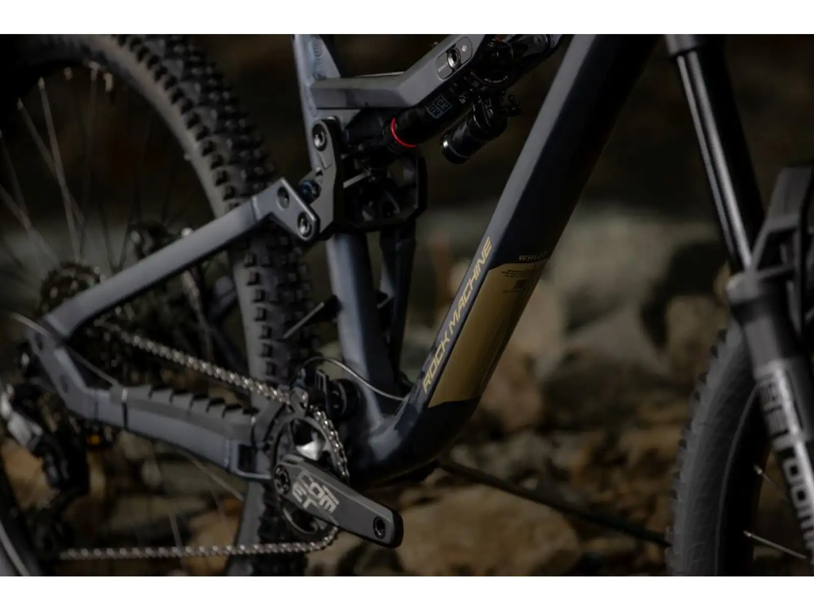 Rock Machine Whizz FS I 50 mountain bike Matte Milionaire Blue