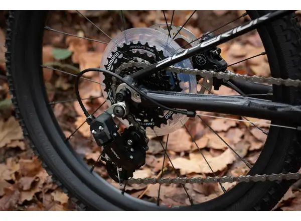 Superior Team 20 Matte Black/Hologram Chrome/Team Red children's bike