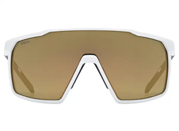 Uvex MTN Perform S goggles White Matt/Mirror Gold