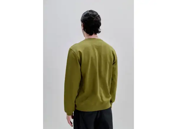 POC Crew sweatshirt Olivine Green/Hydrogen White