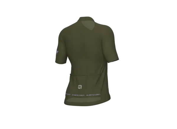 Alé PR-E Follow Me women's cycling jersey short sleeve Military Green