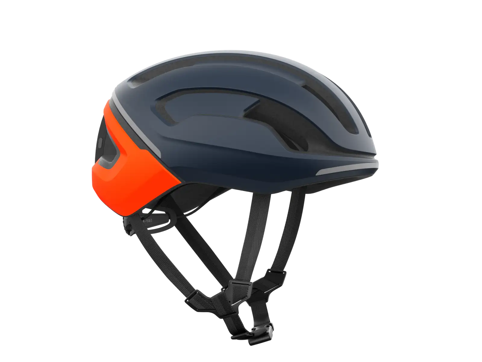 POC Omne Beacon MIPS road helmet Apatite Navy Matt/Fluorescent Orange Matt